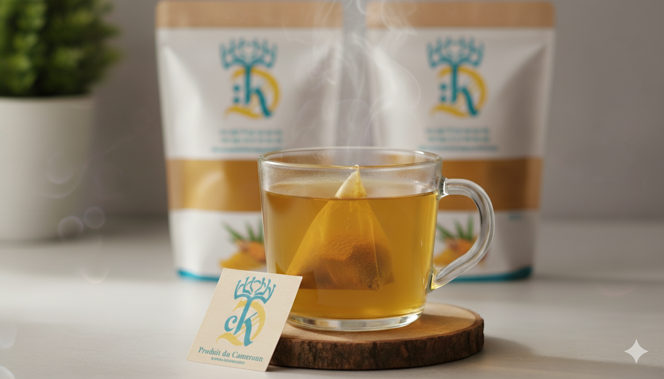 Thé Curcuma Gingembre Poivre Noir